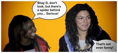 Shante asks Shay D questions!