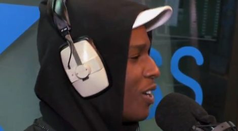 A$AP Rocky freestyle - Kiss FM with DJ MK and Shortee Blitz