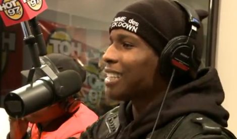 A$AP Rocky - A$AP MOB - Freestyle on HOT 97