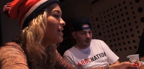 Behind The Scenes - K Koke And Rita Ora In The Studio