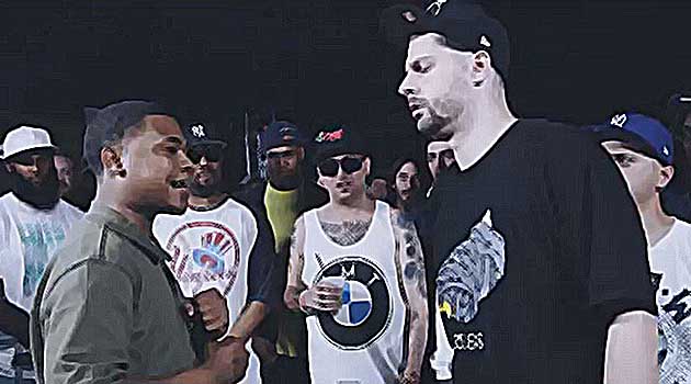 Caustic v JC - KOTD Rap Battle