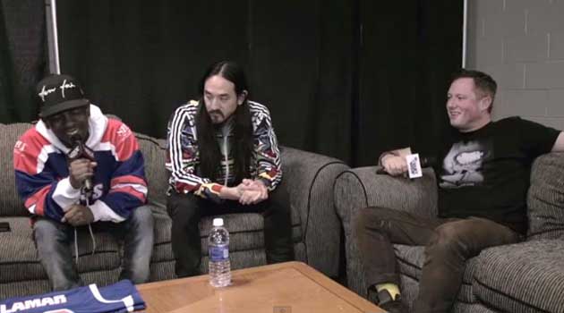 Greg Selkoe Interviews Kendrick Lamar and Steve Aoki