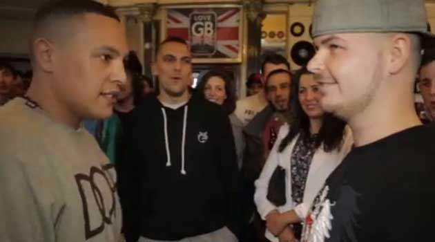 Agent v Olde English - DON'T FLOP Rap Battle