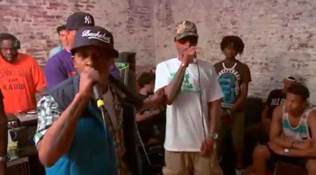 DJ Evil Dee cypher ft. Talib Kweli, Buckshot, Joey Bada$$