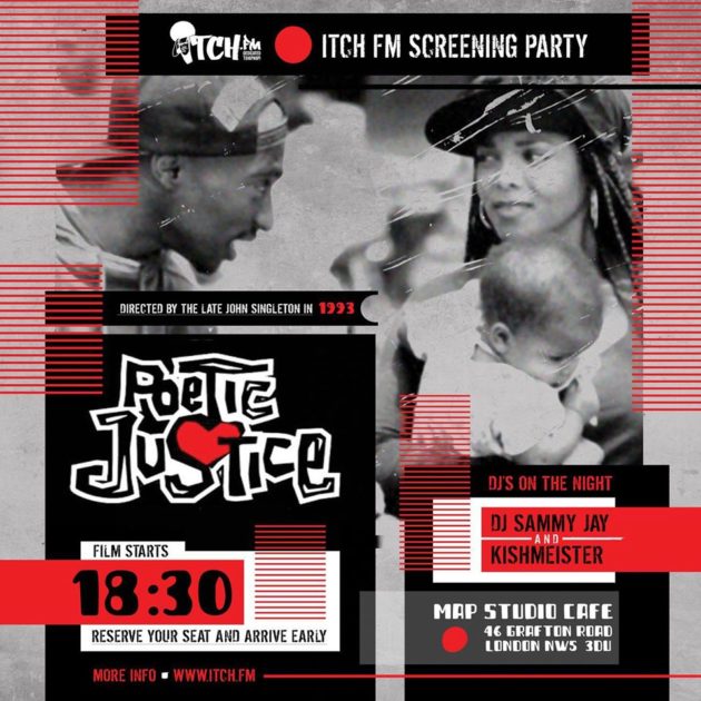 Itch FM Screening Party - Poetic Justice